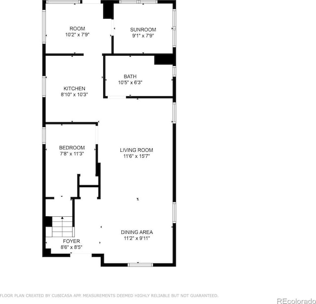 3375 W 37th Ave, Denver, CO 80211 - room layout