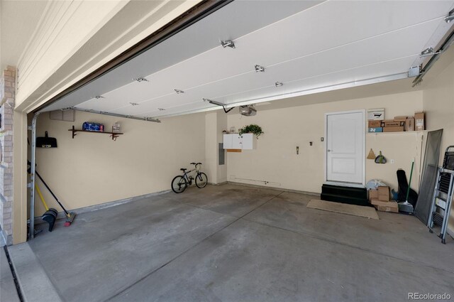 4529 Songglen Cir, Colorado Springs, CO 80906 - garage with a garage door opener
