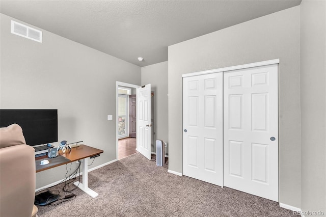 5996 Sun Mesa Cir, Castle Rock, CO 80104 - carpeted office featuring baseboards and visible vents