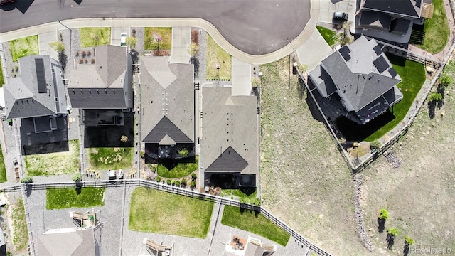5996 Sun Mesa Cir, Castle Rock, CO 80104 - drone / aerial view with a residential view
