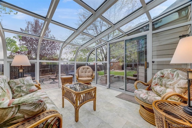 236 E Fair Ln, Centennial, CO 80121 - sunroom / solarium featuring an outdoor living space and healthy amount of natural light