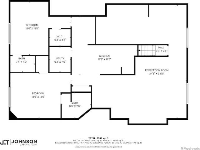 236 E Fair Ln, Centennial, CO 80121 - floor plan / room layout