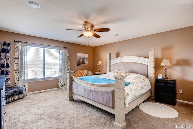 20341 E 48th Pl, Denver, CO 80249 - bedroom featuring baseboards, carpet, and ceiling fan