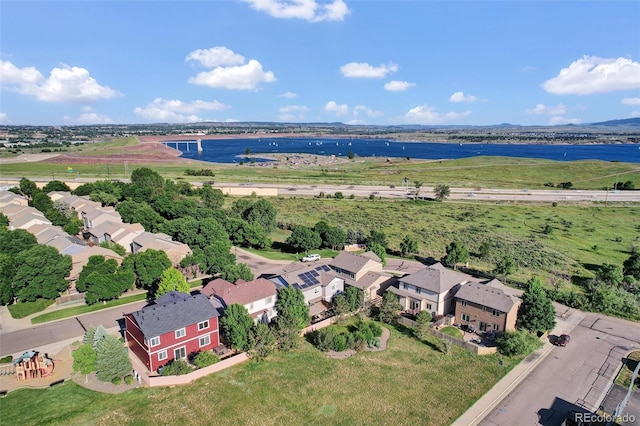 8489 S Quay St, Littleton, CO 80128 - aerial view of residential area featuring a nearby body of water
