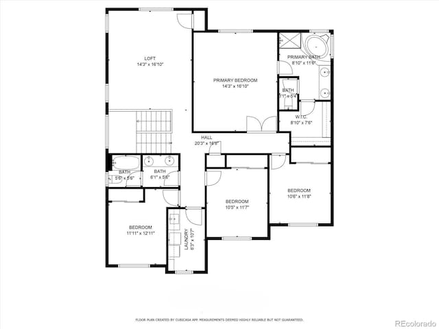 8489 S Quay St, Littleton, CO 80128 - view of property floor plan
