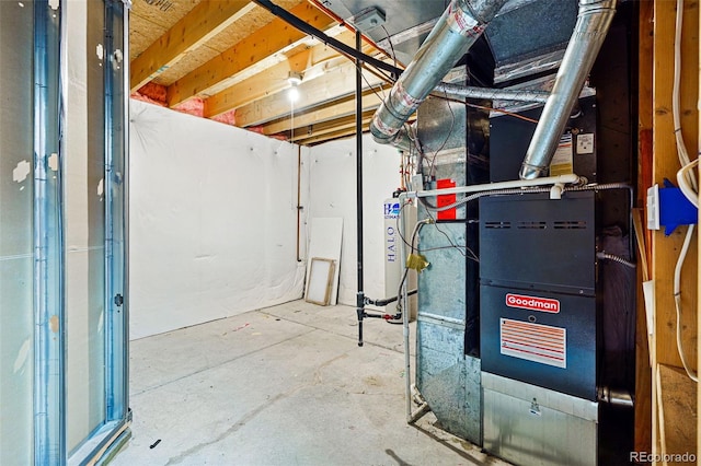 13313 Cherry Cir, Thornton, CO 80241 - utility room with heating unit