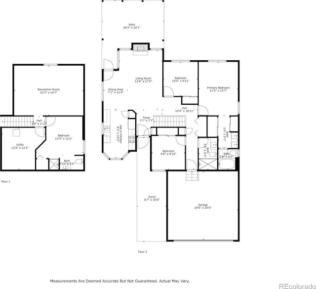 13313 Cherry Cir, Thornton, CO 80241 - property floor plan