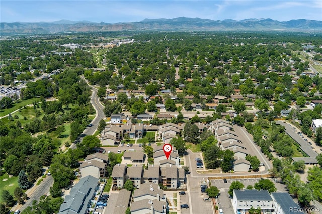 6011 Yarrow St Unit I, Arvada, CO 80004 - bird's eye view of a mountain backdrop