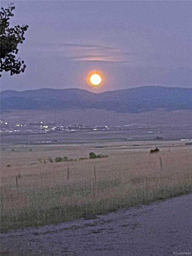 view of mountain feature