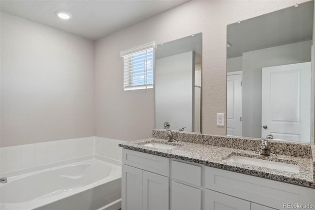 7322 Green River Ave, Frederick, CO 80530 - full bath with a bath and double vanity