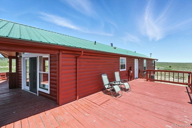 3316 Carlson Rd, Rye, CO 81069 - view of wooden terrace