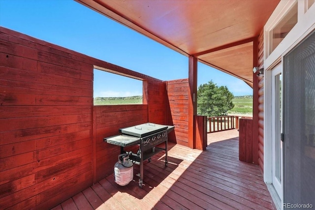 3316 Carlson Rd, Rye, CO 81069 - view of wooden deck