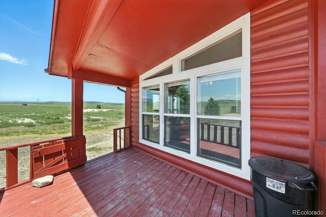 3316 Carlson Rd, Rye, CO 81069 - deck featuring a view of countryside