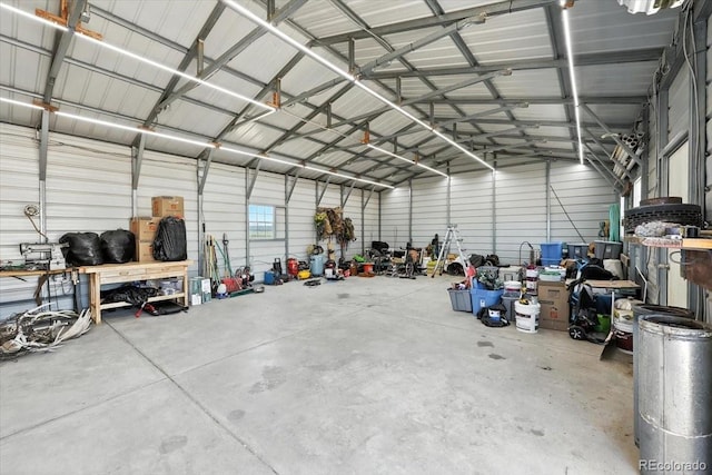3316 Carlson Rd, Rye, CO 81069 - garage with metal wall