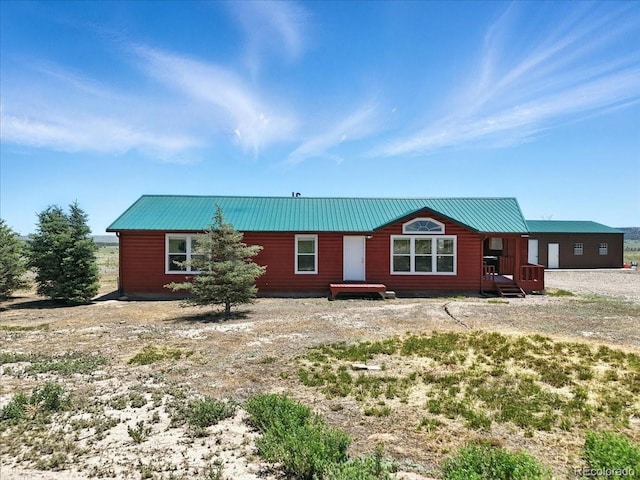 3316 Carlson Rd, Rye, CO 81069 - view of front of home featuring a metal roof