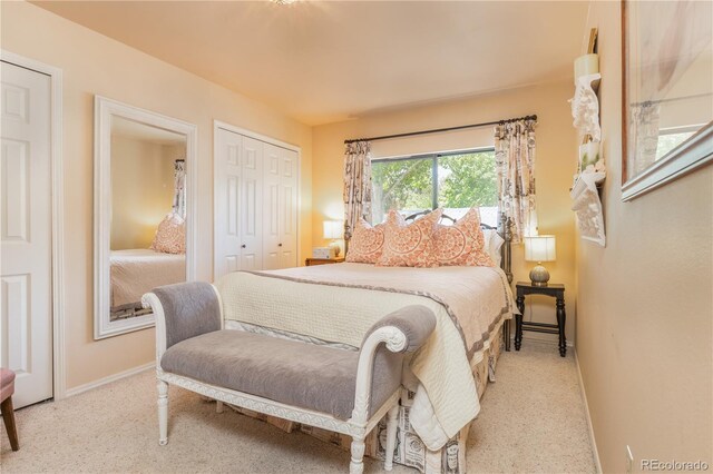 5298 Pony Creek Cir, Colorado Springs, CO 80919 - carpeted bedroom featuring baseboards and a closet
