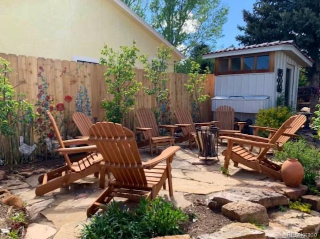 5298 Pony Creek Cir, Colorado Springs, CO 80919 - view of patio