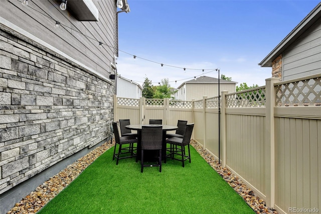 3765 W 88th Ct, Westminster, CO 80031 - view of yard featuring outdoor dining space