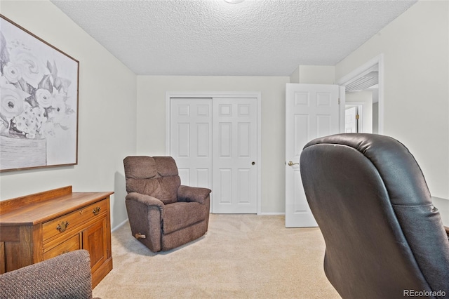 3726 E Nichols Ave, Centennial, CO 80122 - office space with light carpet, a textured ceiling, and baseboards