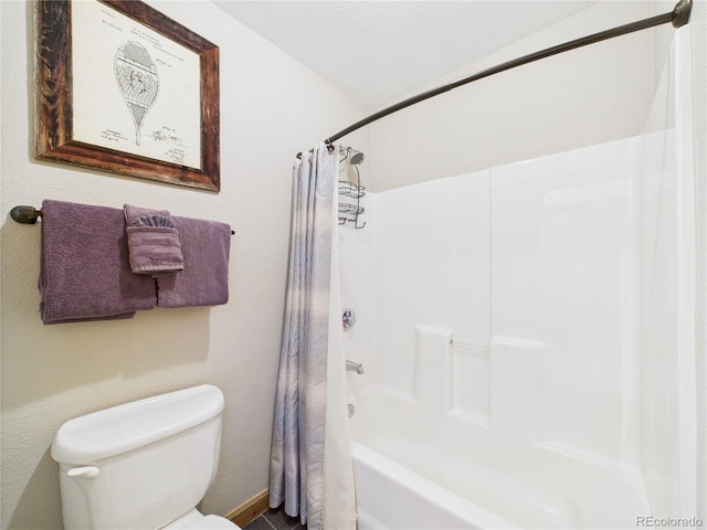 27 Lake Ridge Cir Unit 1842, Dillon, CO 80435 - bathroom with shower / bath combo and toilet
