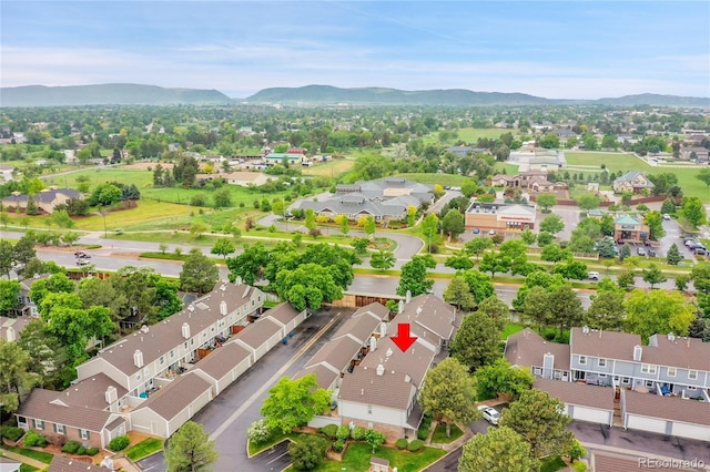 9930 W Progress Pl, Littleton, CO 80123 - aerial view of residential area featuring a mountainous background