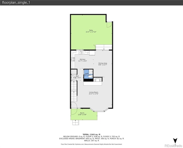 9930 W Progress Pl, Littleton, CO 80123 - floor plan / room layout