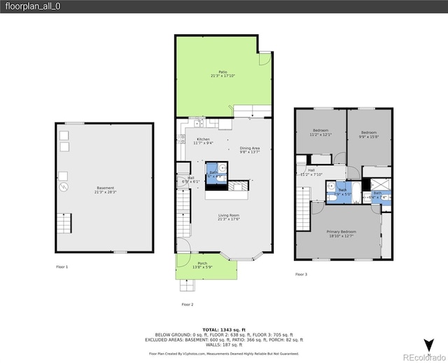 9930 W Progress Pl, Littleton, CO 80123 - property floor plan