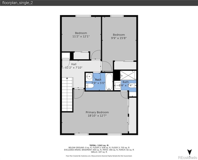 9930 W Progress Pl, Littleton, CO 80123 - property floor plan