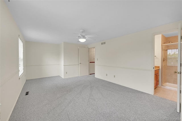 9930 W Progress Pl, Littleton, CO 80123 - spare room featuring ceiling fan and light colored carpet