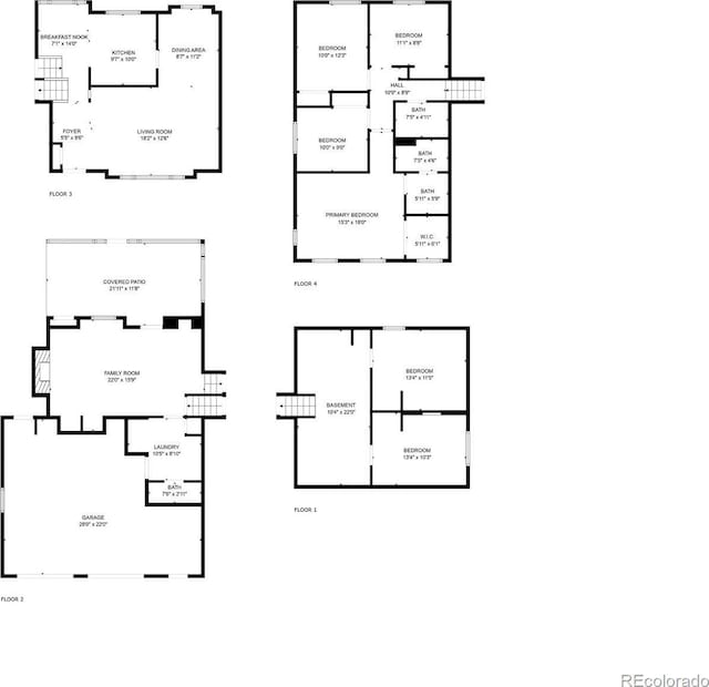 7681 S Jellison St, Littleton, CO 80127 - view of floor plan / room layout
