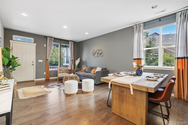 19067 W 57th Dr, Golden, CO 80403 - living room with recessed lighting and wood finished floors