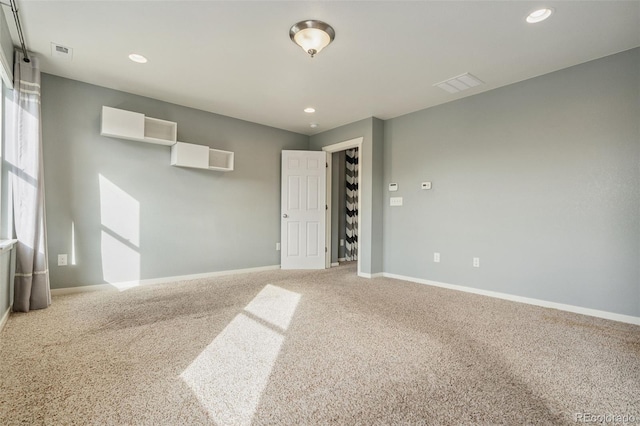 19067 W 57th Dr, Golden, CO 80403 - spare room with carpet and recessed lighting