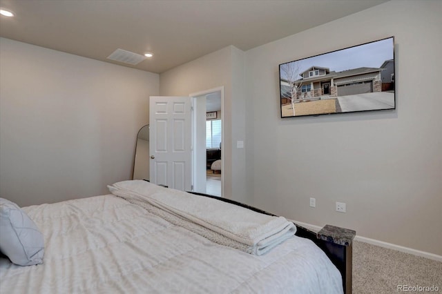 2785 Black Hawk Pl, Brighton, CO 80601 - carpeted bedroom with recessed lighting and baseboards