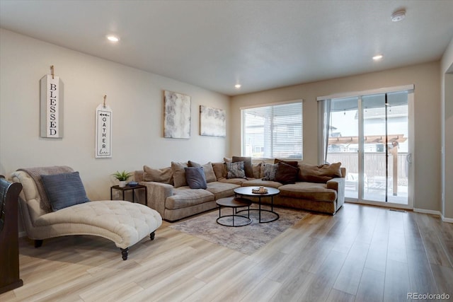 2785 Black Hawk Pl, Brighton, CO 80601 - living room with wood finished floors and recessed lighting