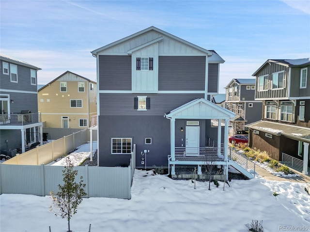 4072 N Rome St, Aurora, CO 80019 - view of front of home with board and batten siding