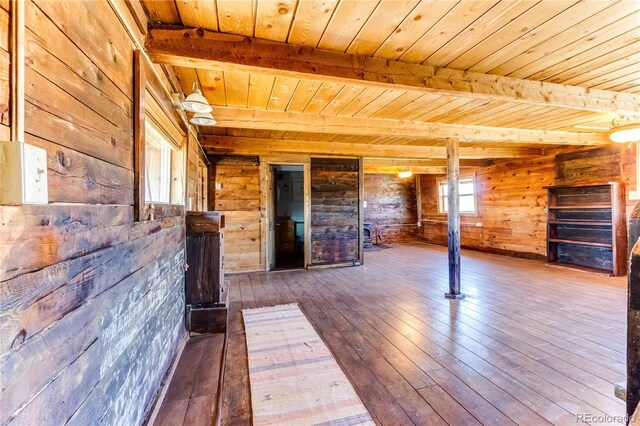 2177 County Road 341, Westcliffe, CO 81252 - wooden terrace featuring an exterior structure
