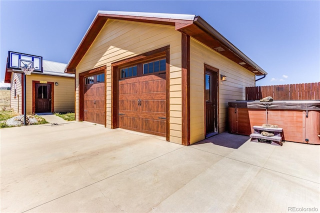 2177 County Road 341, Westcliffe, CO 81252 - detached garage with fence