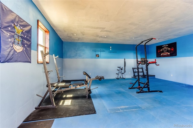 2177 County Road 341, Westcliffe, CO 81252 - view of exercise room