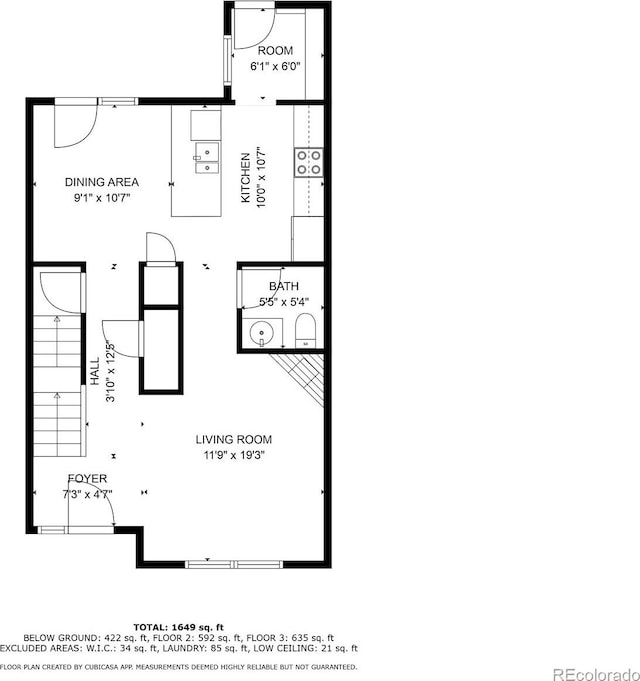 view of layout