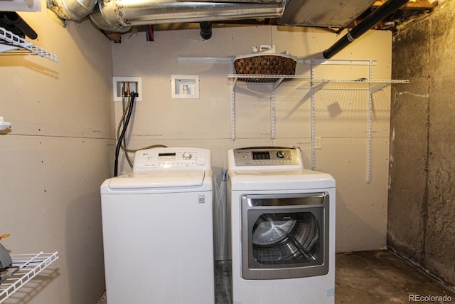 135 Nugget Ln, Alma, CO 80420 - laundry room with washing machine and dryer