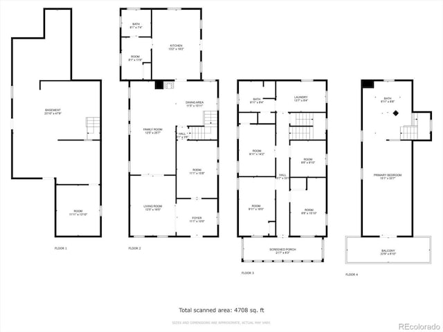 3 S Newton St, Denver, CO 80219 - view of home floor plan