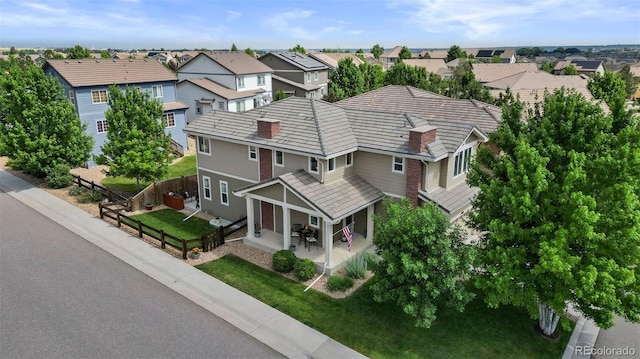 10388 Rutledge St, Parker, CO 80134 - aerial perspective of suburban area