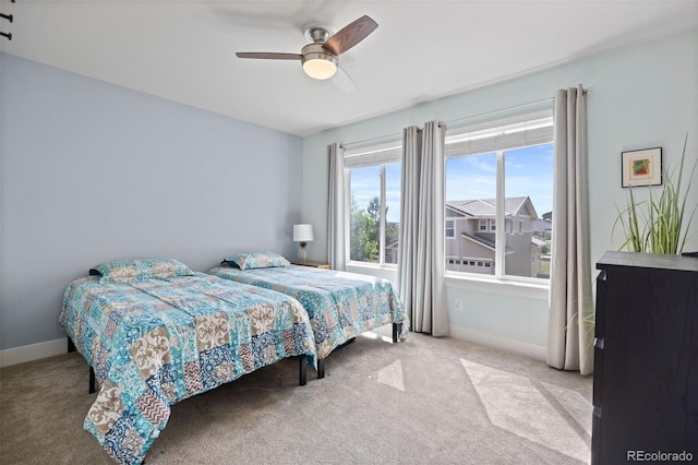10388 Rutledge St, Parker, CO 80134 - bedroom featuring carpet flooring and ceiling fan