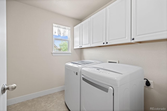 10388 Rutledge St, Parker, CO 80134 - washroom featuring cabinet space and washing machine and clothes dryer