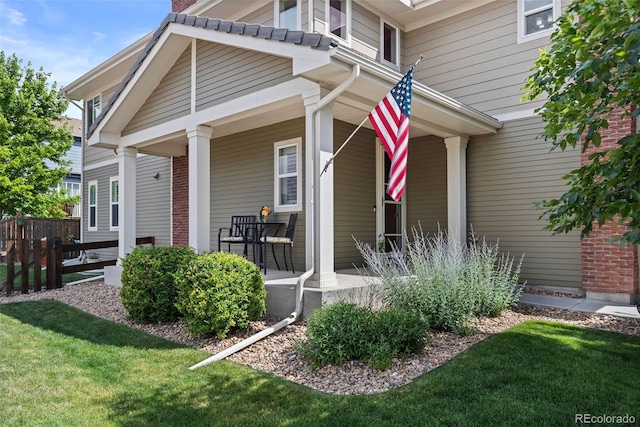 10388 Rutledge St, Parker, CO 80134 - entrance to property featuring a porch