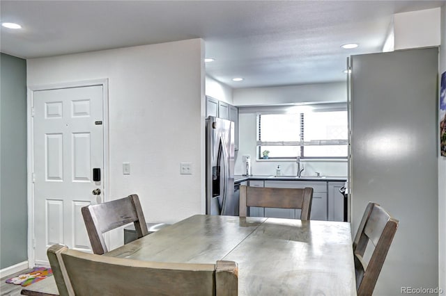420 Wright St Unit 101, Lakewood, CO 80228 - dining space with recessed lighting