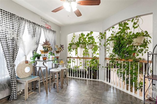 20292 E 47th Ave, Denver, CO 80249 - balcony with a ceiling fan