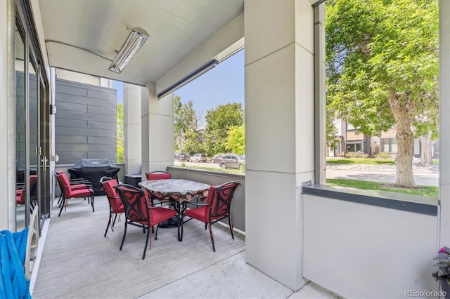 2898 W 22nd Ave, Denver, CO 80211 - sunroom / solarium with outdoor dining space and plenty of natural light