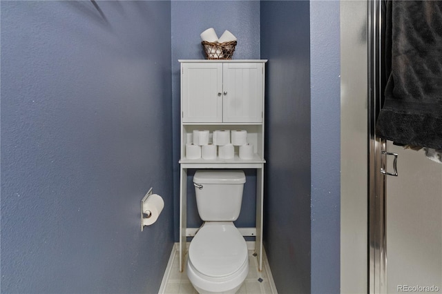 4363 E Andover Ave, Castle Rock, CO 80104 - bathroom featuring baseboards and tile patterned flooring