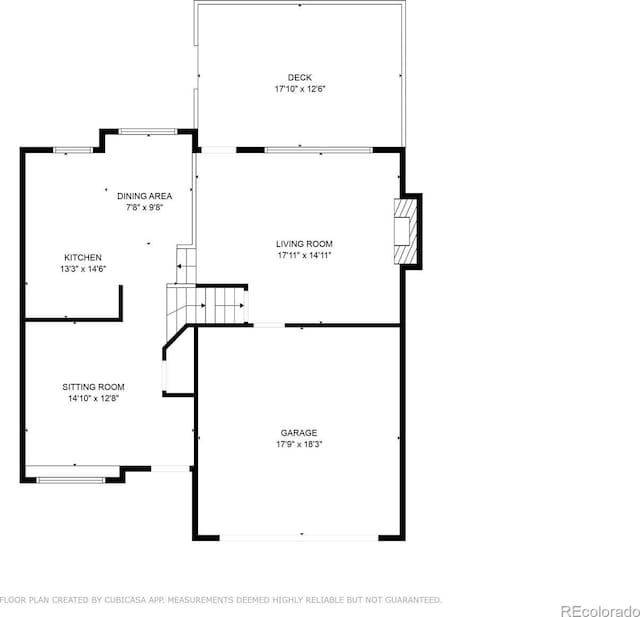 4363 E Andover Ave, Castle Rock, CO 80104 - view of room layout